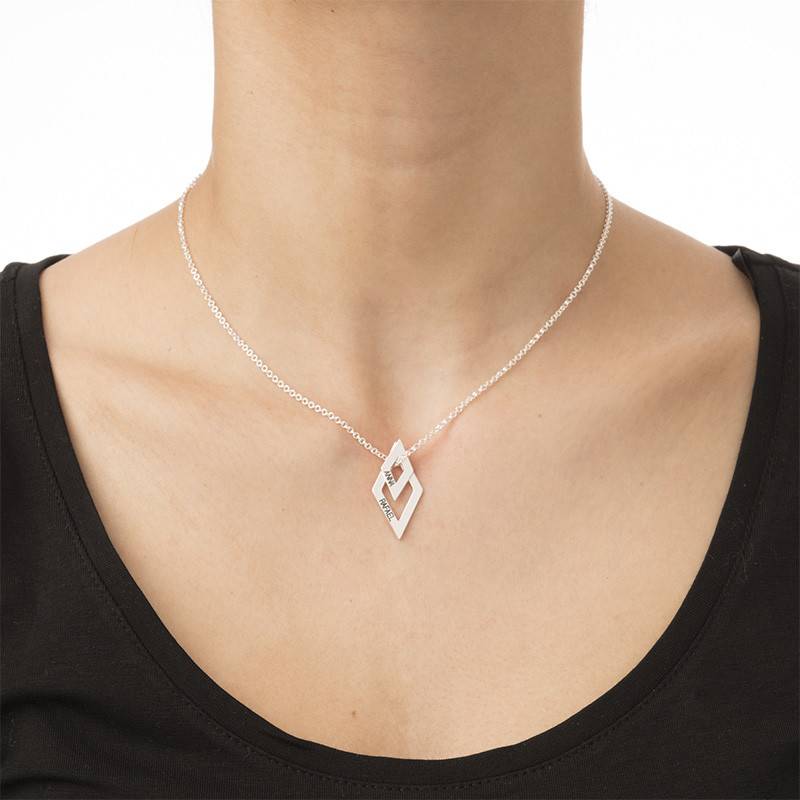 Personalised Geometric Necklace-3 product photo