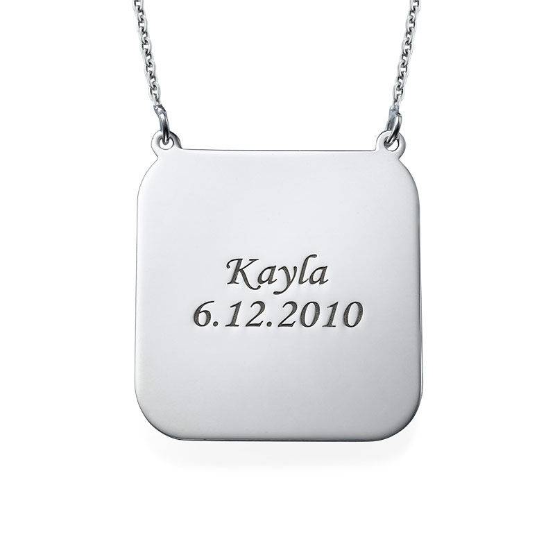 Personalised Photo Necklace - Square Shaped-3 product photo