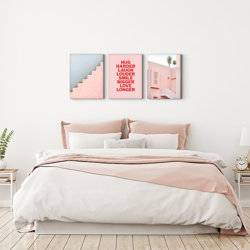 Pink Parade - Gallery Wall on Print product photo