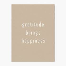 Power of Gratitude - Quote Wall Art Print product photo