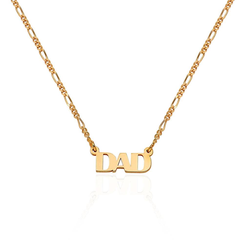 Pre-customized Dad Necklace in 18K Gold Plating
