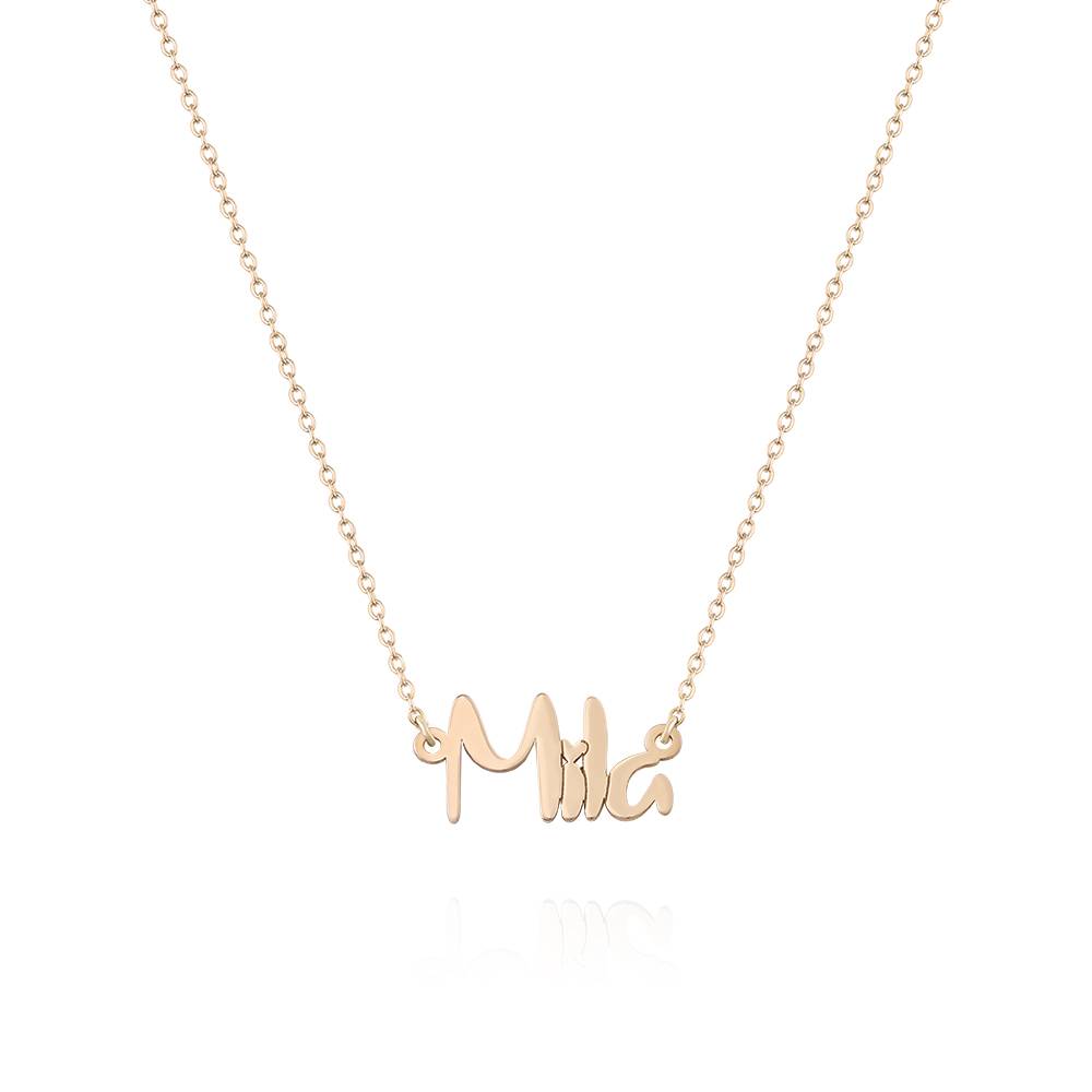Charlotte Name Necklace in 14K Yellow Gold product photo