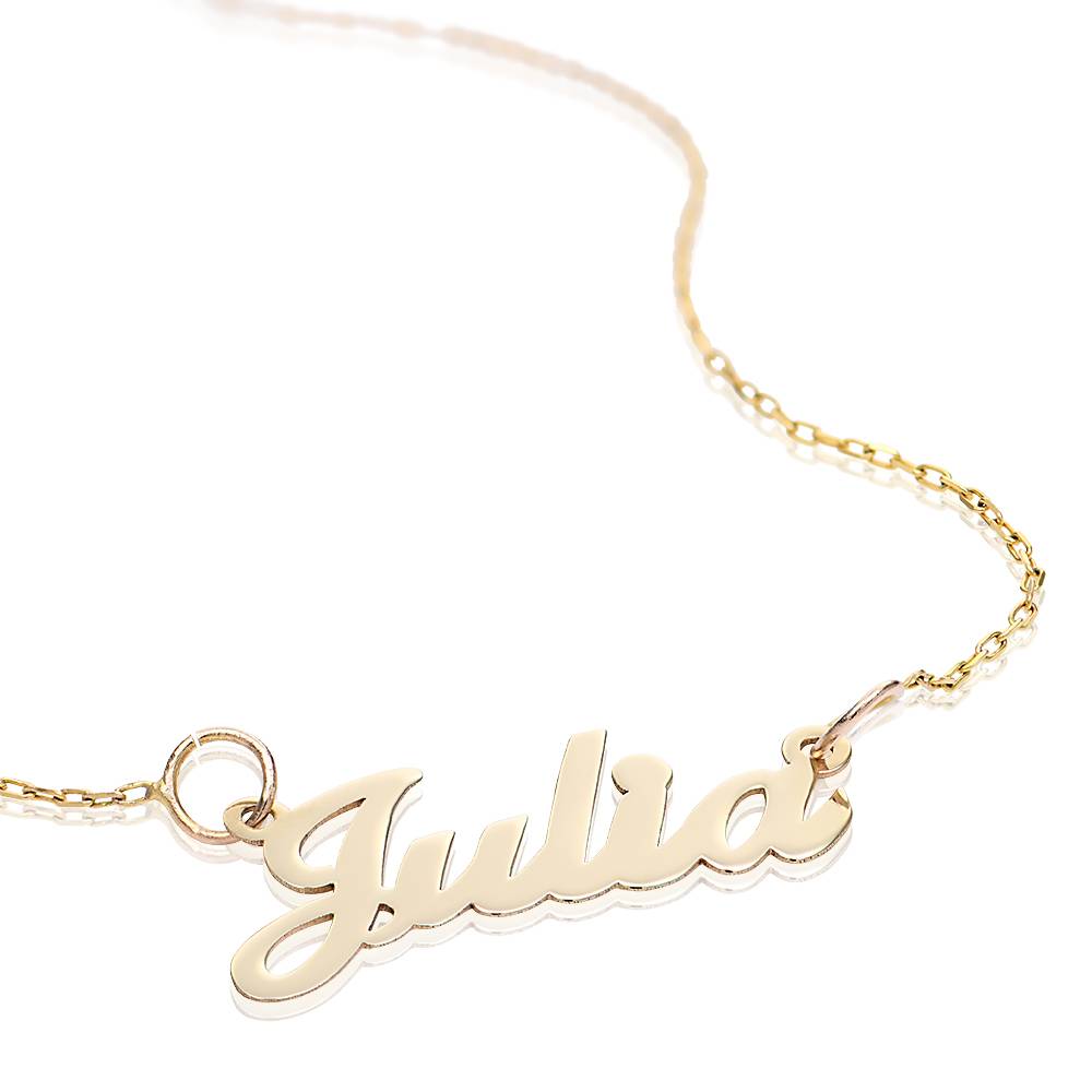 Classic Cocktail Name Necklace in 14ct gold-2 product photo