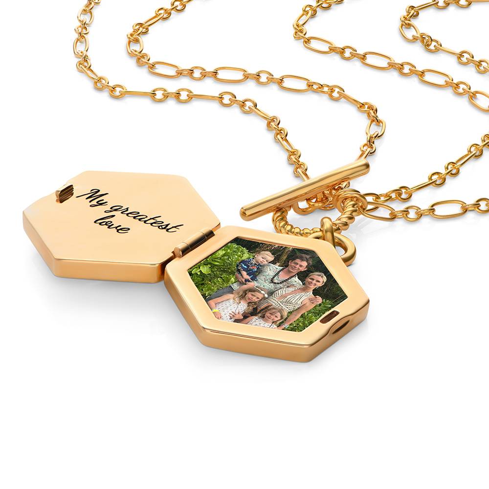 Bee Loved Locket with Mother of Pearl-1 product photo