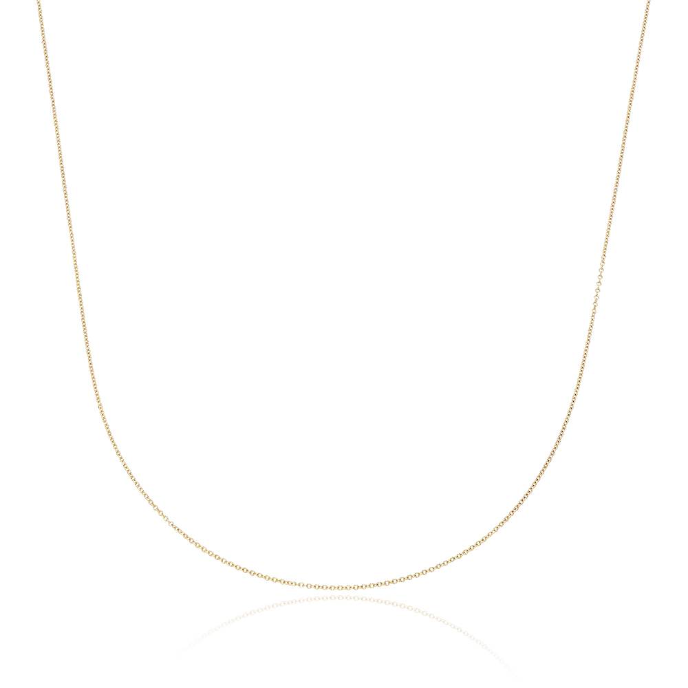 Cable Chain Necklace - Gold Vermeil-1 product photo
