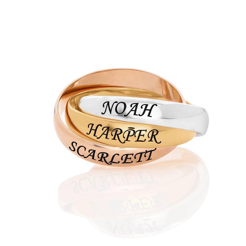 Charlize Russische Ring in Verschillende Kleuren