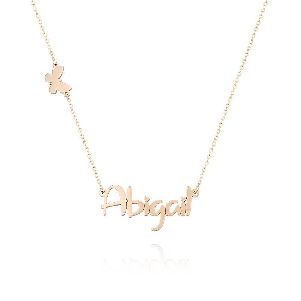 Charlotte Symbol Name Necklace in 14K Yellow Gold-2 product photo