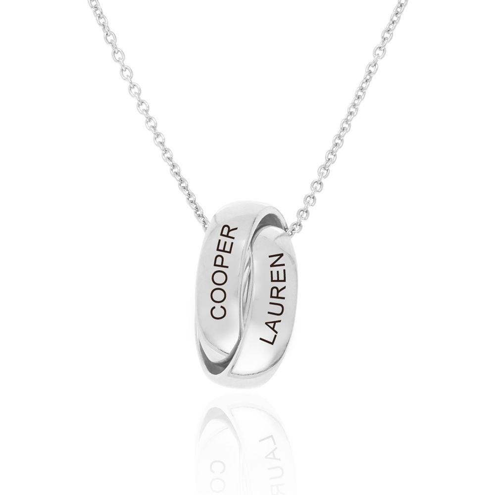 Duo Eternal Necklace in Sterling Silver-2 product photo