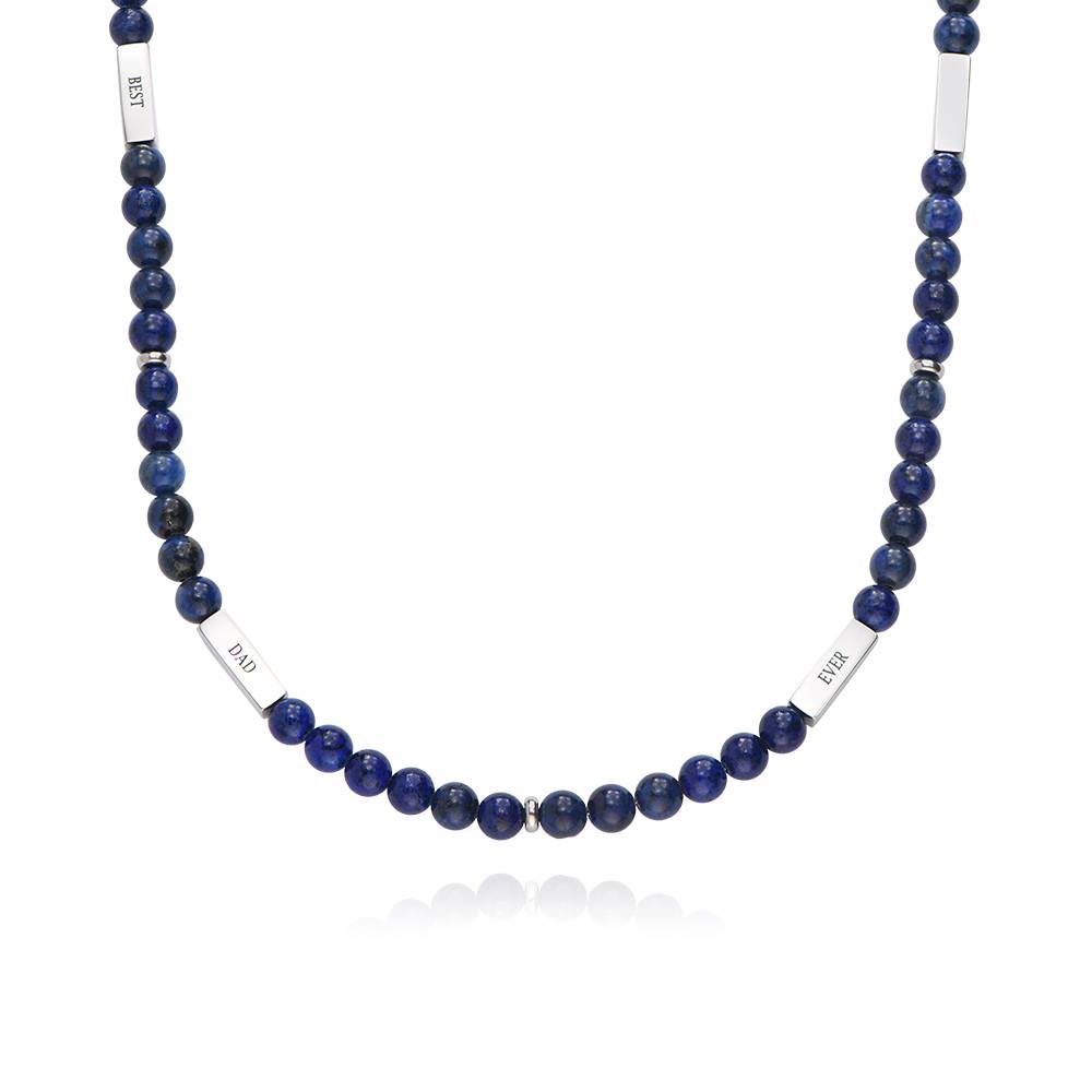 East Coast Gepersonaliseerde Lapis Kralenketting voor Mannen