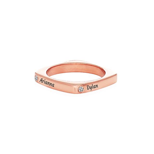 18K Iris Diamond Ring main image 1