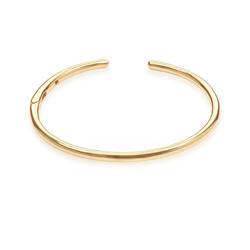 2 Bracelets Jonc Plaqué Or – Sans Fermoir – Occasion Parfait état