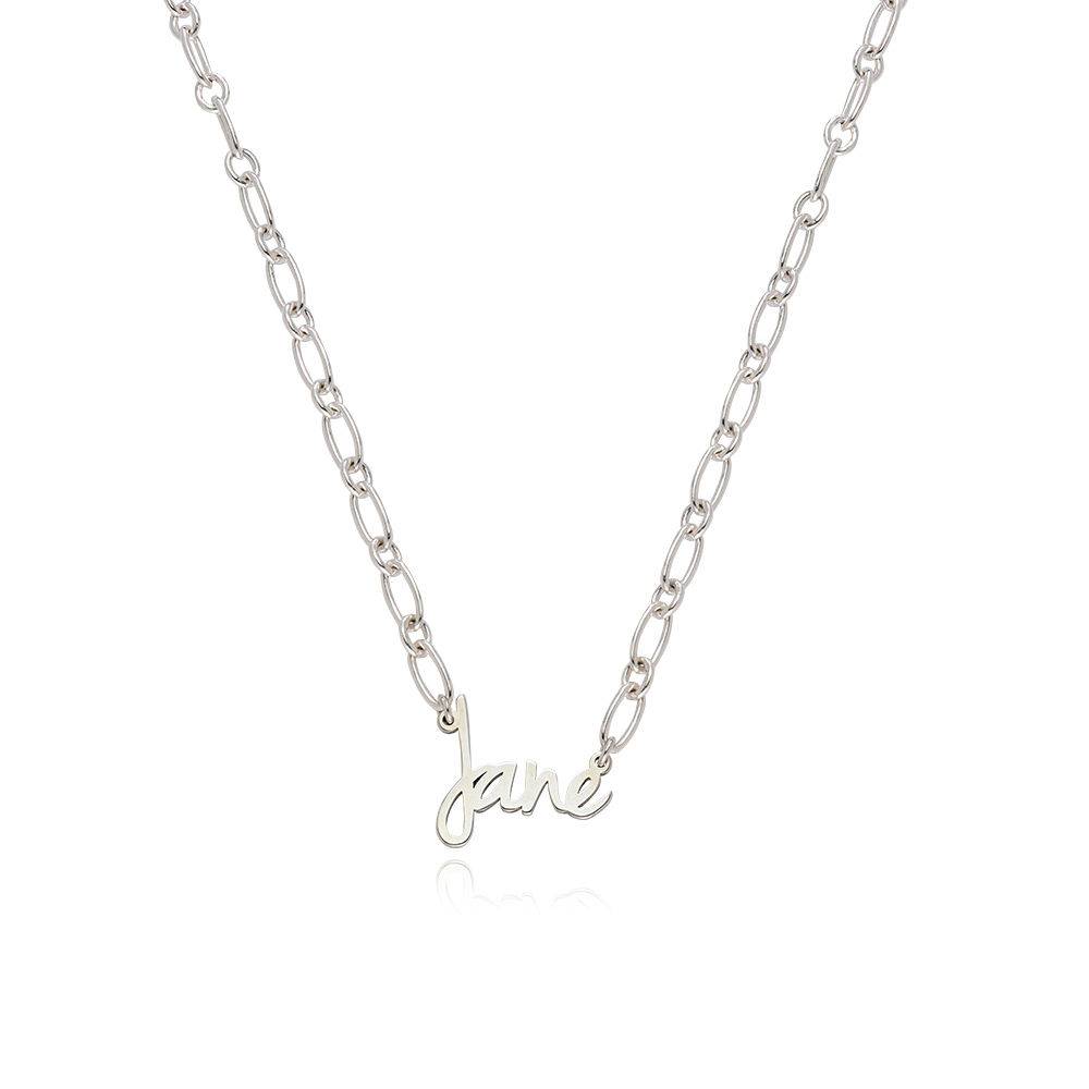 Flow Name Necklace in Sterling Silver product photo