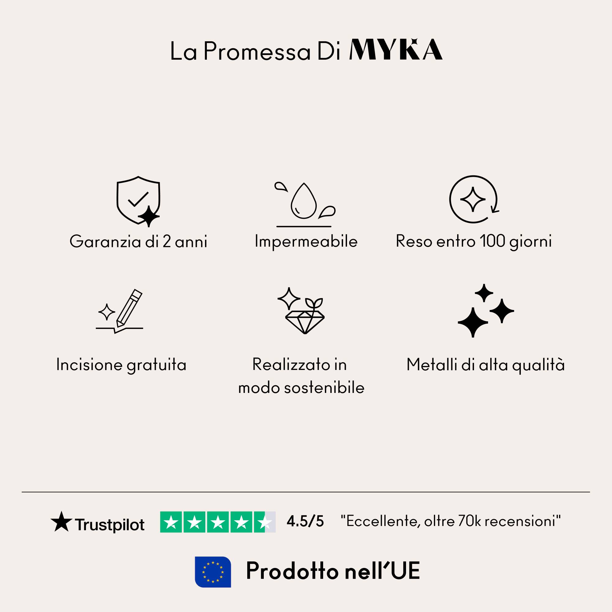 Bracciale Navigator in Pelle Marrone Intrecciata da Uomo con Perline Personalizzate in Argento Placcato Oro 18k-5 foto del prodotto