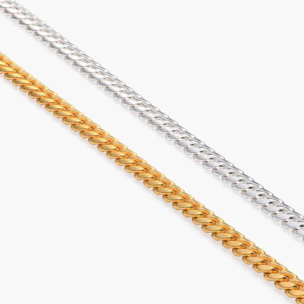 Miami Cuban Linked Chain - 3.5 mm - Gold Plated product photo