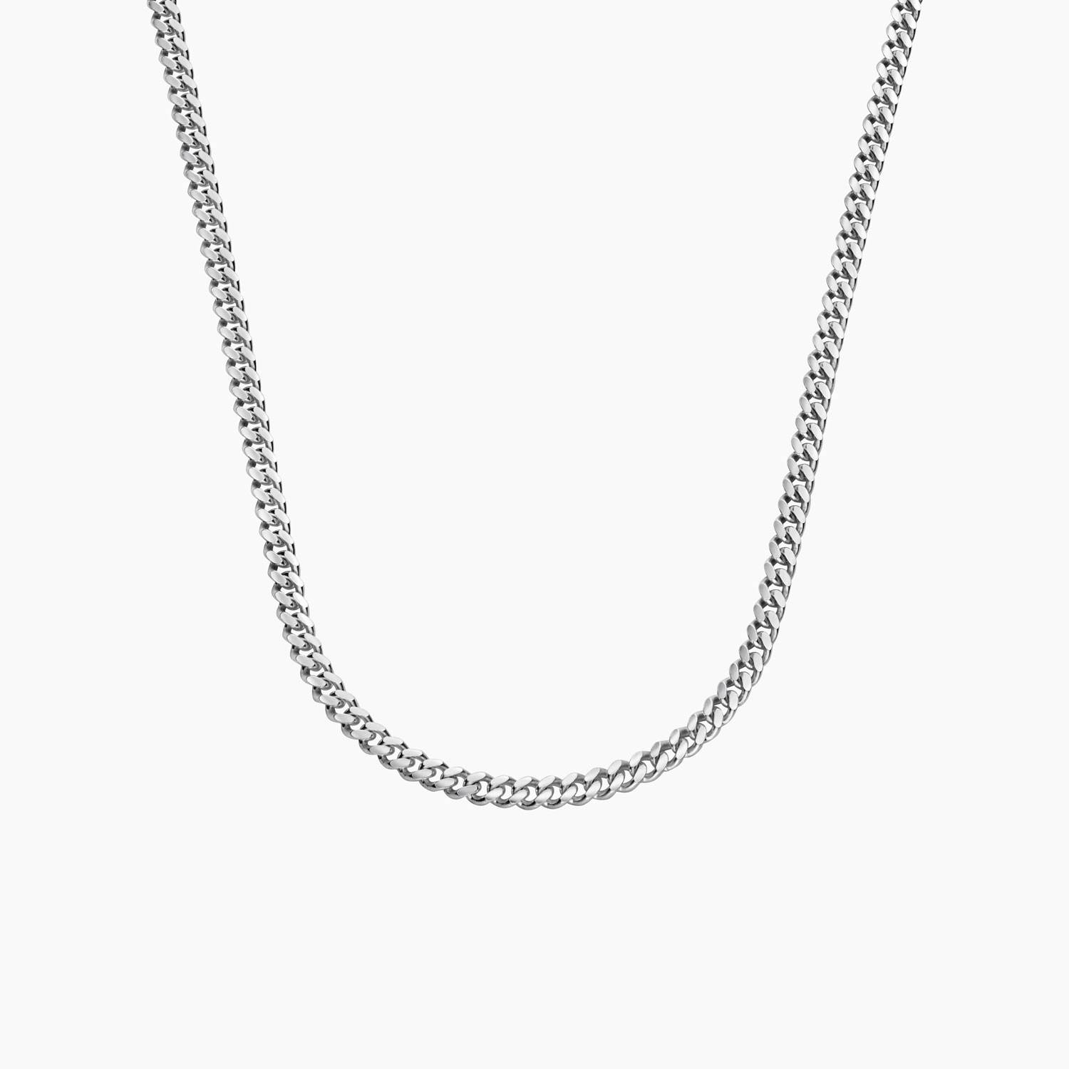 Miami Cuban Link Chain in Sterling Silver - Version-2 product photo