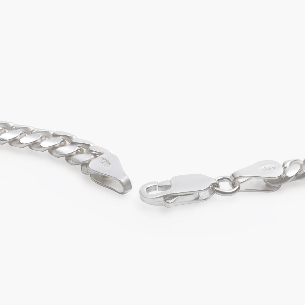 Miami Cuban Linked Chain - 3.5 mm - Silver-1 product photo