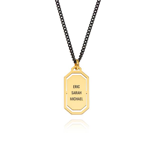 Collana Dog Tag Militare Uomo In Lega Argento - Accessorio Stile Militare Regalo Perfetto - Foto 7