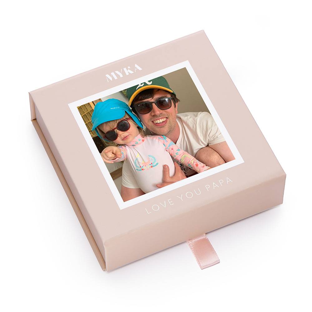 Caja de regalo con foto personalizada foto de producto