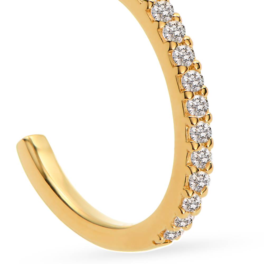 Phoebe Huggies in 18ct Gold Vermeil-2 product photo