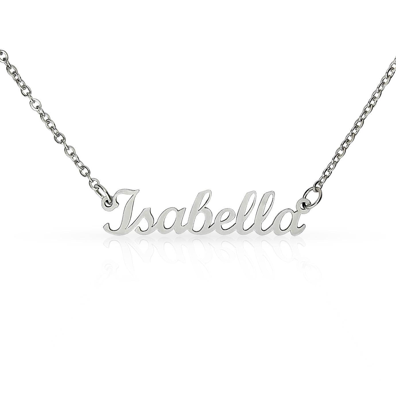 Custom Name Necklace in Stainless Steel-5 Custom Name Necklace in Stainless Steel-5 product photo