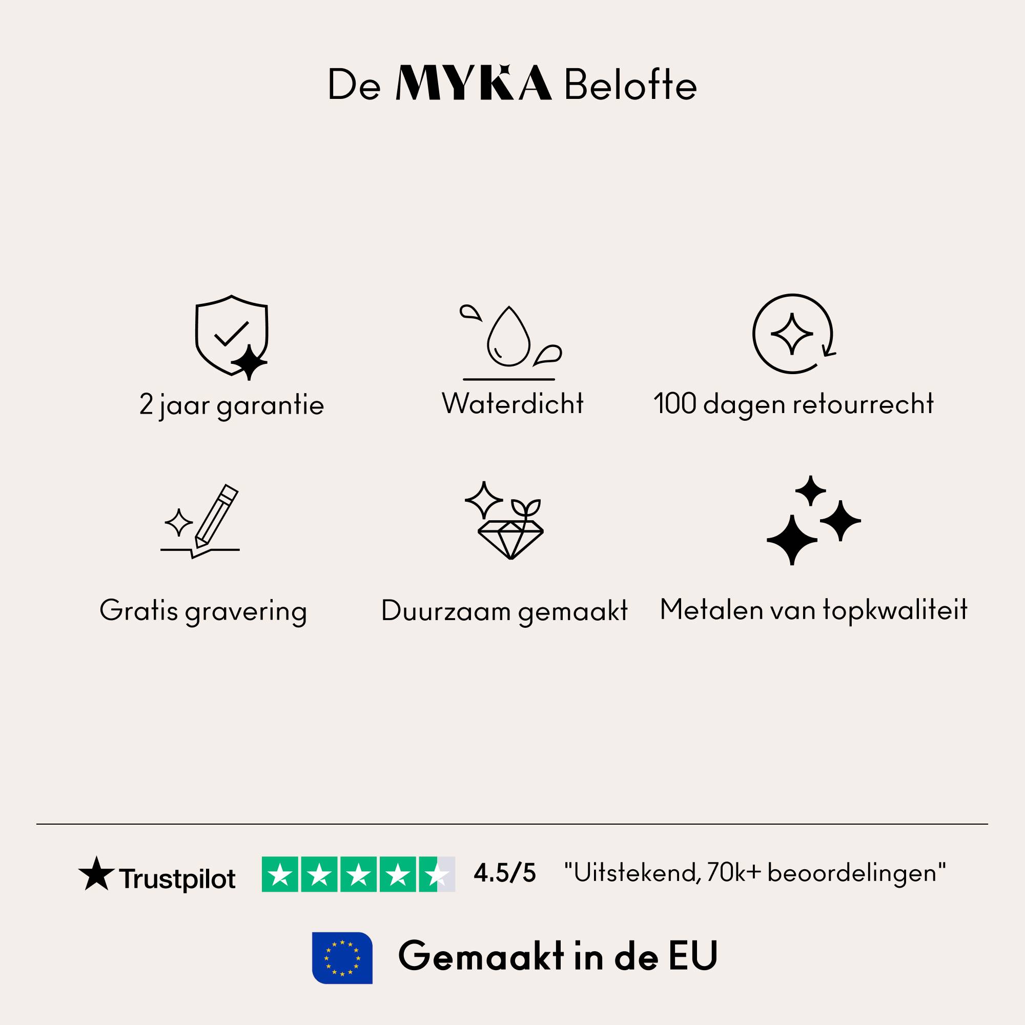 Gepersonaliseerde Arabische Naamketting met Geboortesteen in 925 Zilver-2 Productfoto