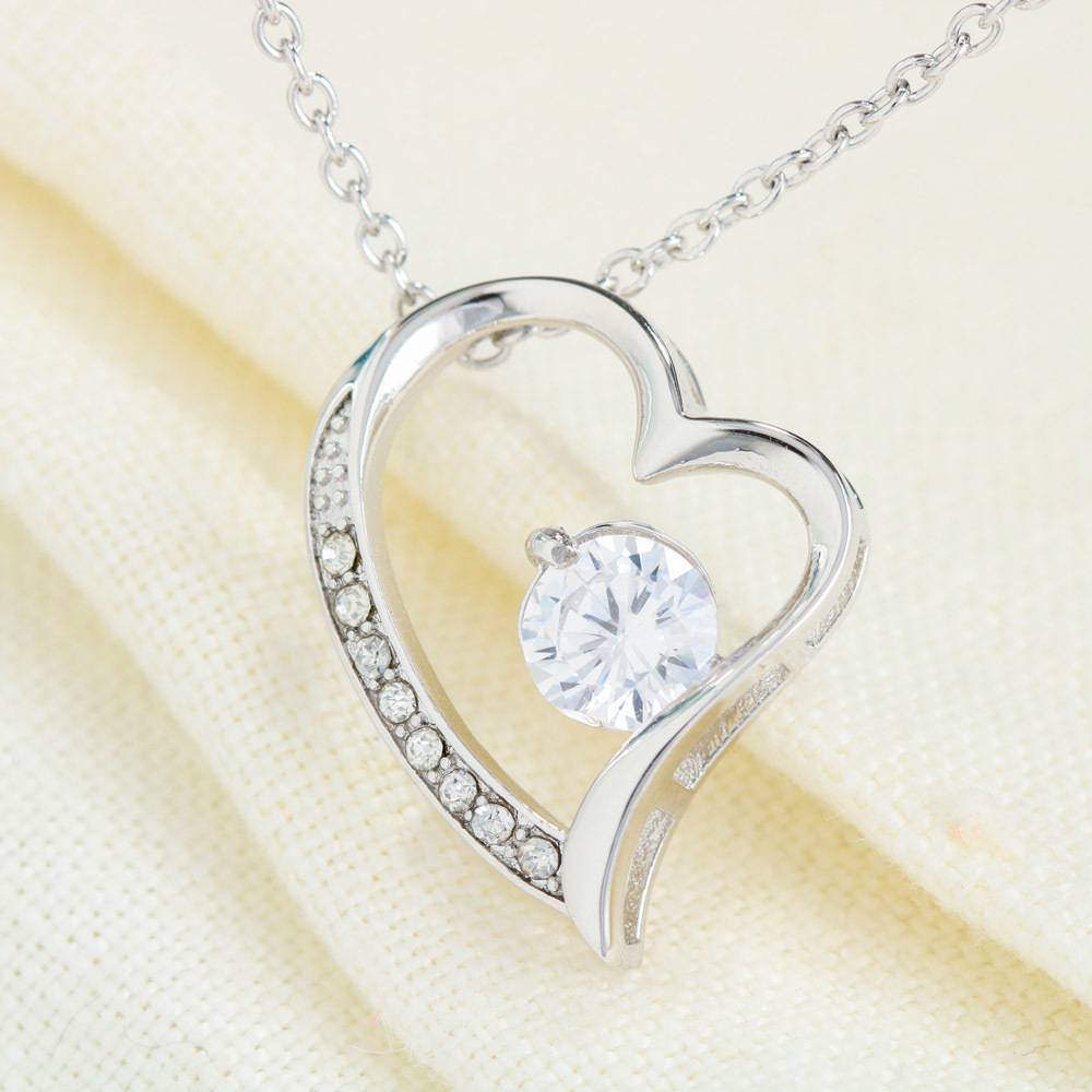 Stainless Steel Forever Love Necklace with MC-3 Stainless Steel Forever Love Necklace with MC-3 product photo