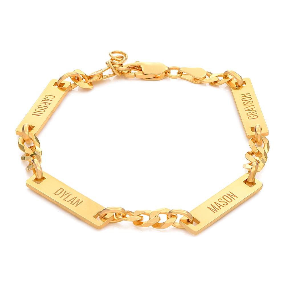 The Cosmos Bracelet for Men in 18ct Gold Plating product photo