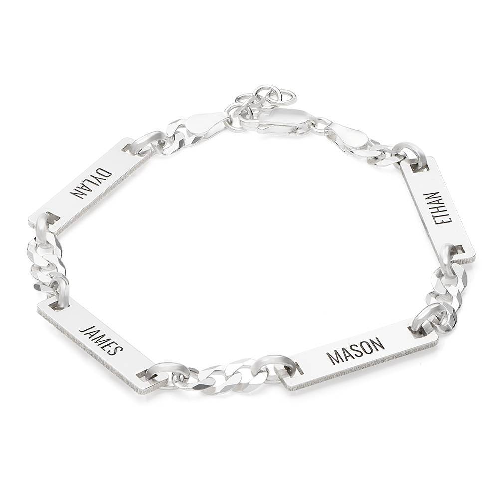 The Cosmos Bracelet for Men in Sterling Silver-1 product photo