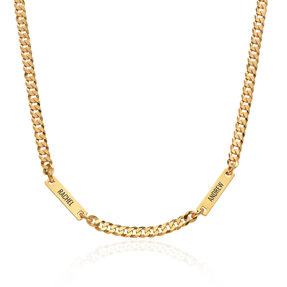 Cosmos Halsband för Män i 18K Guld Vermeil-4 produktbilder