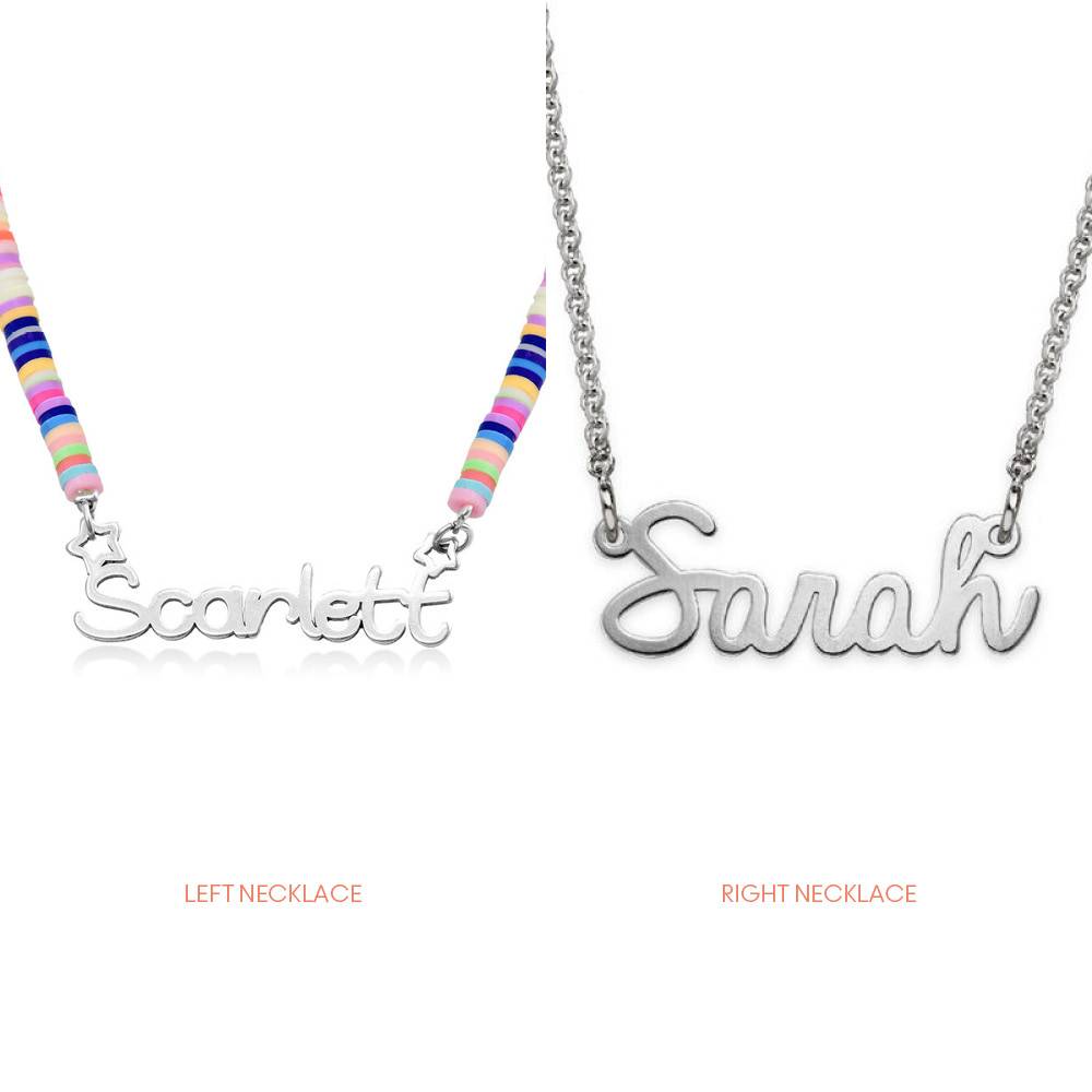 The Little Lady’s Name Necklace Set-4 product photo