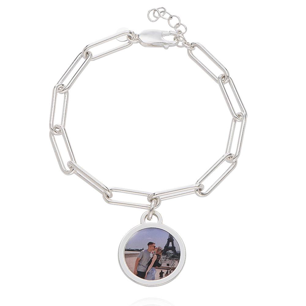 The Sweetest Photo Pendant Bracelet in Sterling Silver-6 product photo