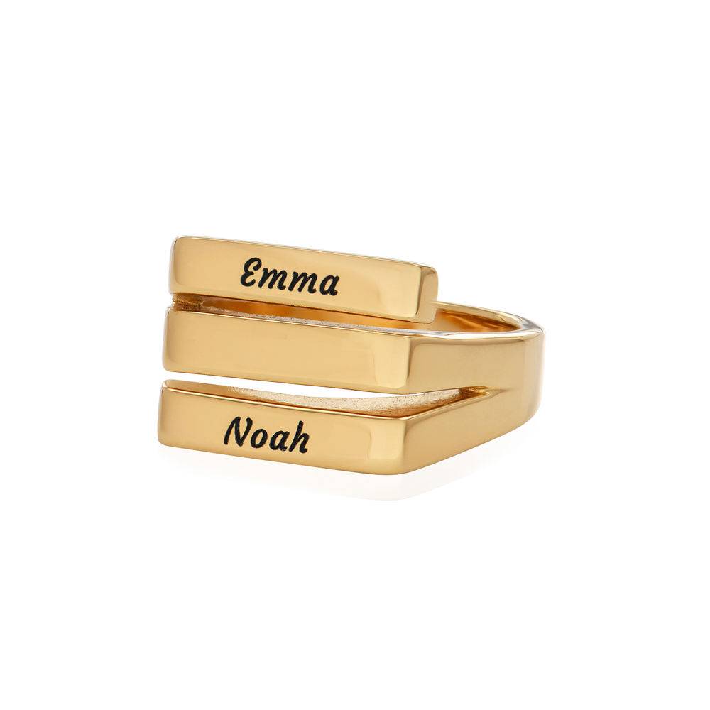 The Trio Ring in 18k Gold Plating-1 product photo