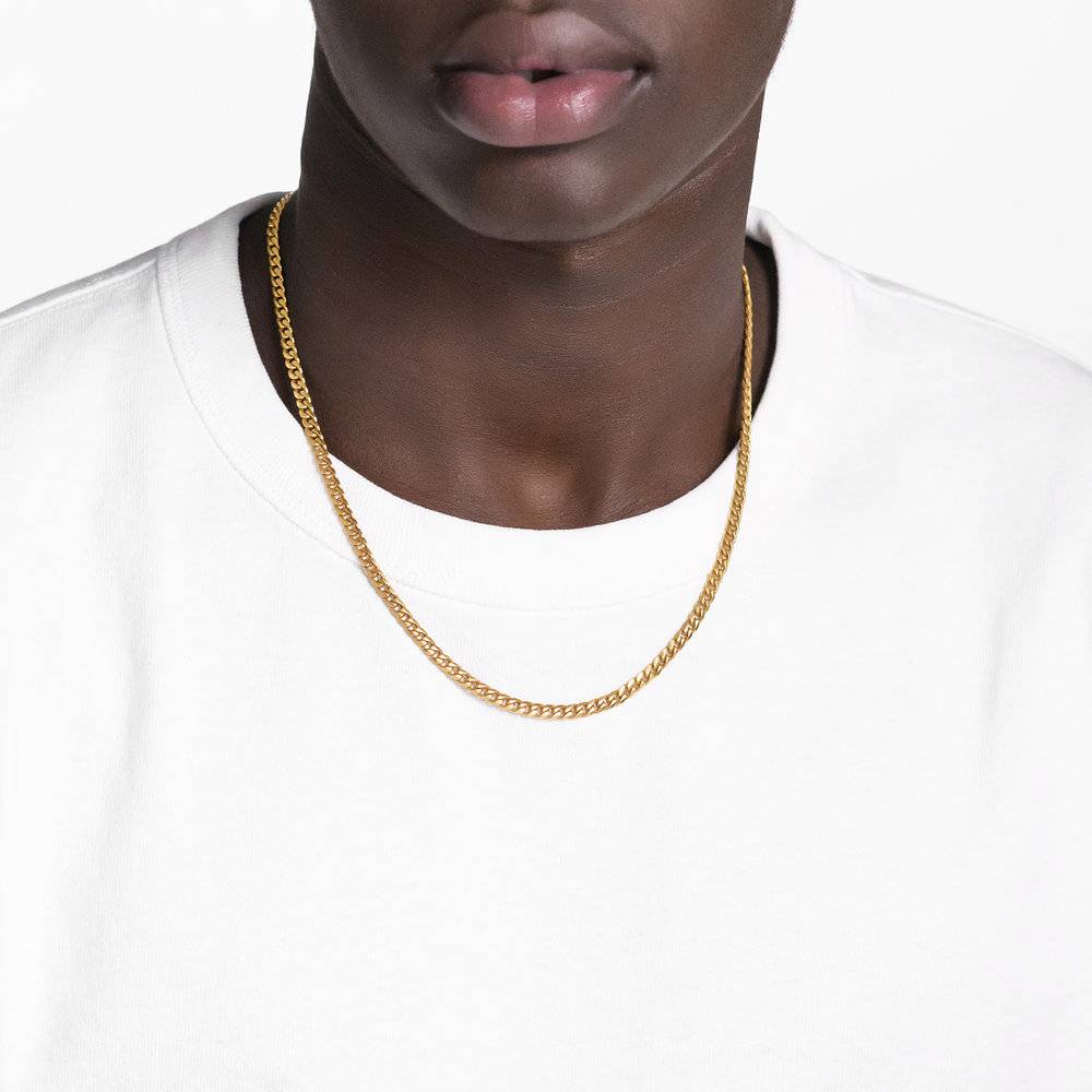 Bold Curb Chain in 18ct Gold Plating-1 product photo