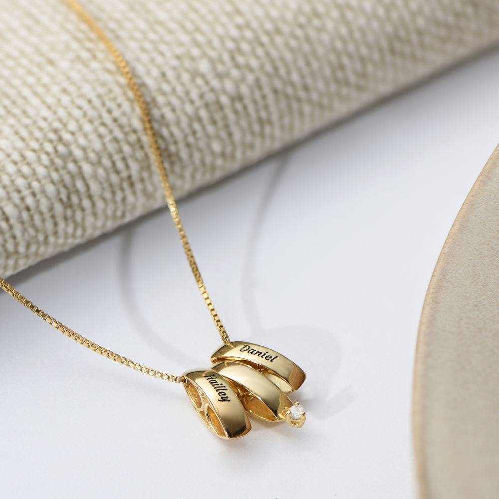 Whole Lot of Love Necklace in 18ct Gold Vermeil-3 product photo