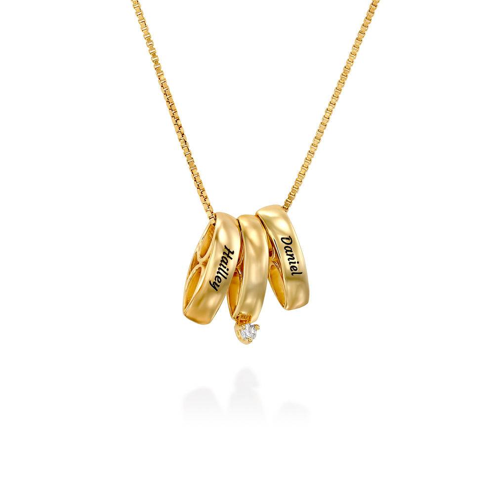 Whole Lot of Love Necklace in Gold Vermeil-4 product photo