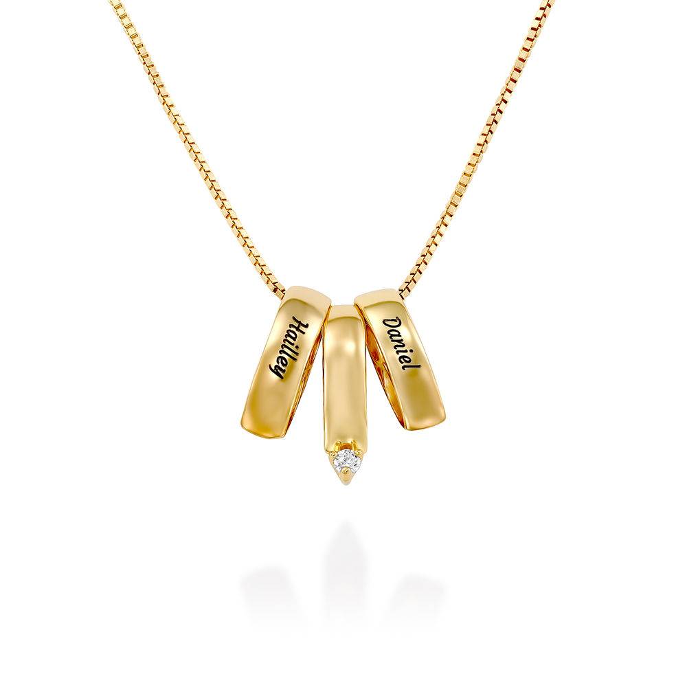 Eine ganze Menge Liebe - Halskette - 750er Gold-Vermeil-5 Produktfoto