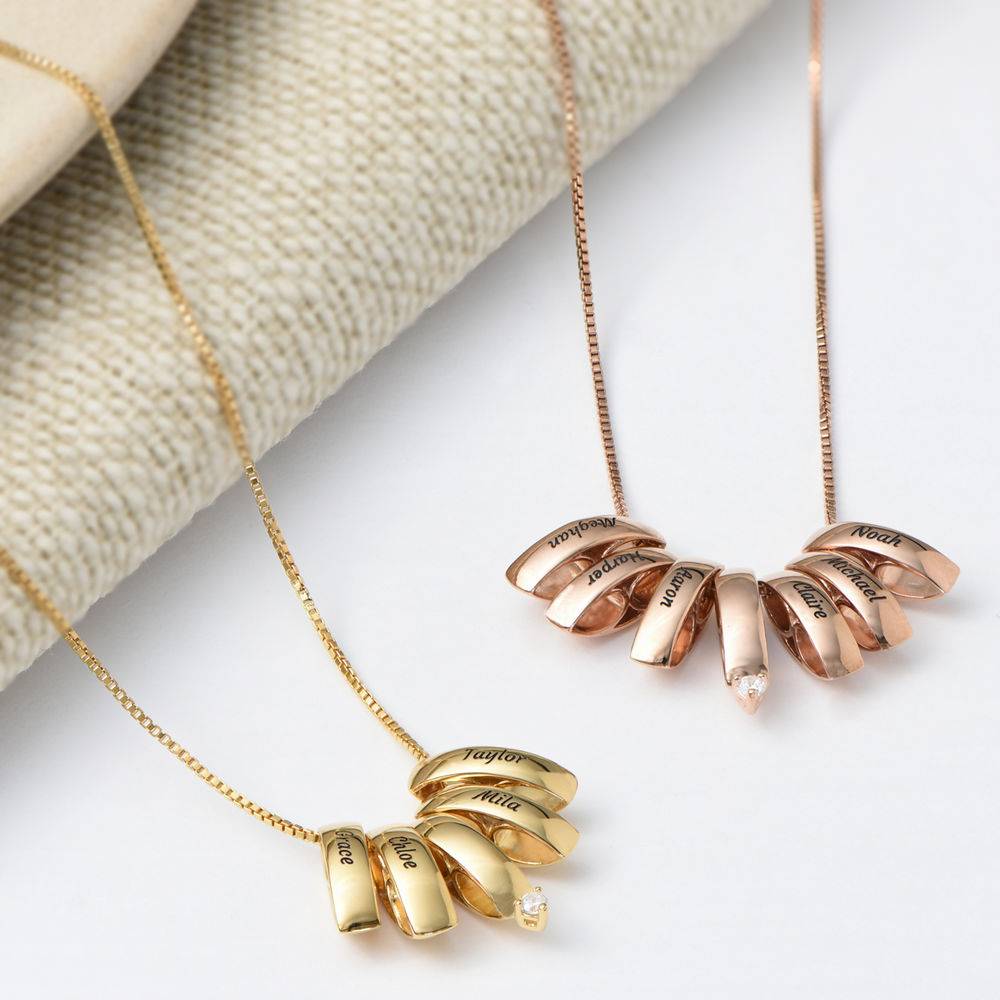 Whole Lot of Love Necklace in 18ct Gold Vermeil-6 product photo