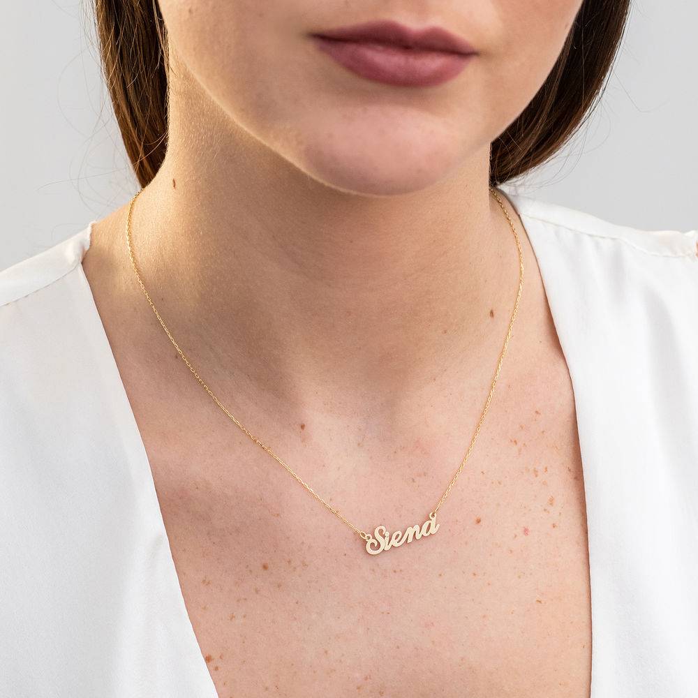 Classic Cocktail Name Necklace in 10ct Gold-2 product photo