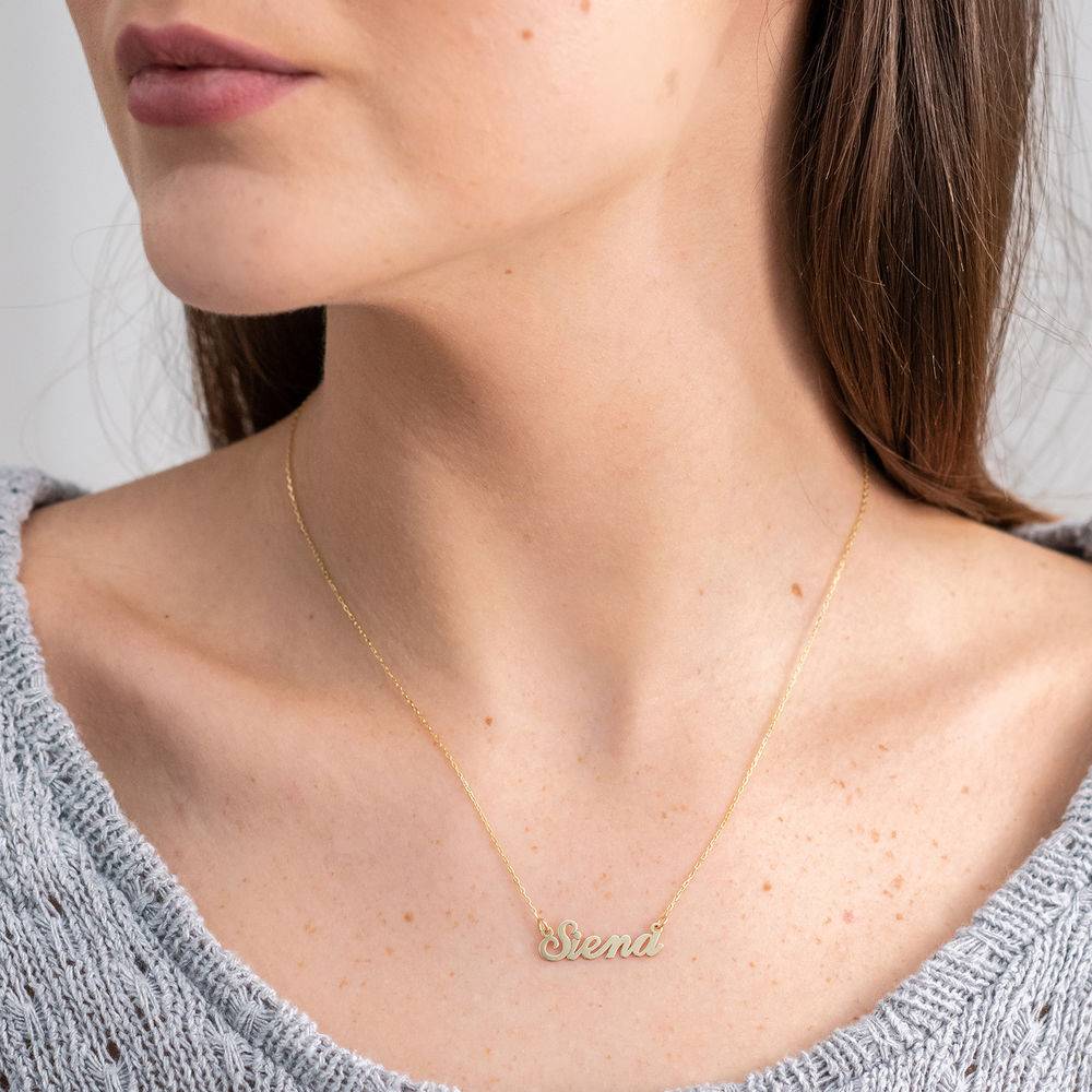 Classic Cocktail Name Necklace in 10ct Gold-1 product photo