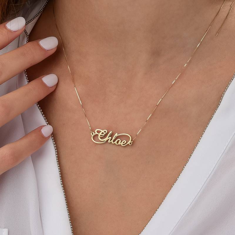14K Infinity Style Name Necklace product photo