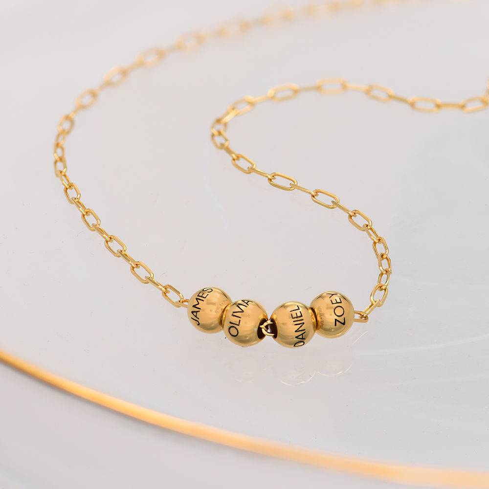 "Balance" halskæde i guld vermeil-2 produkt billede