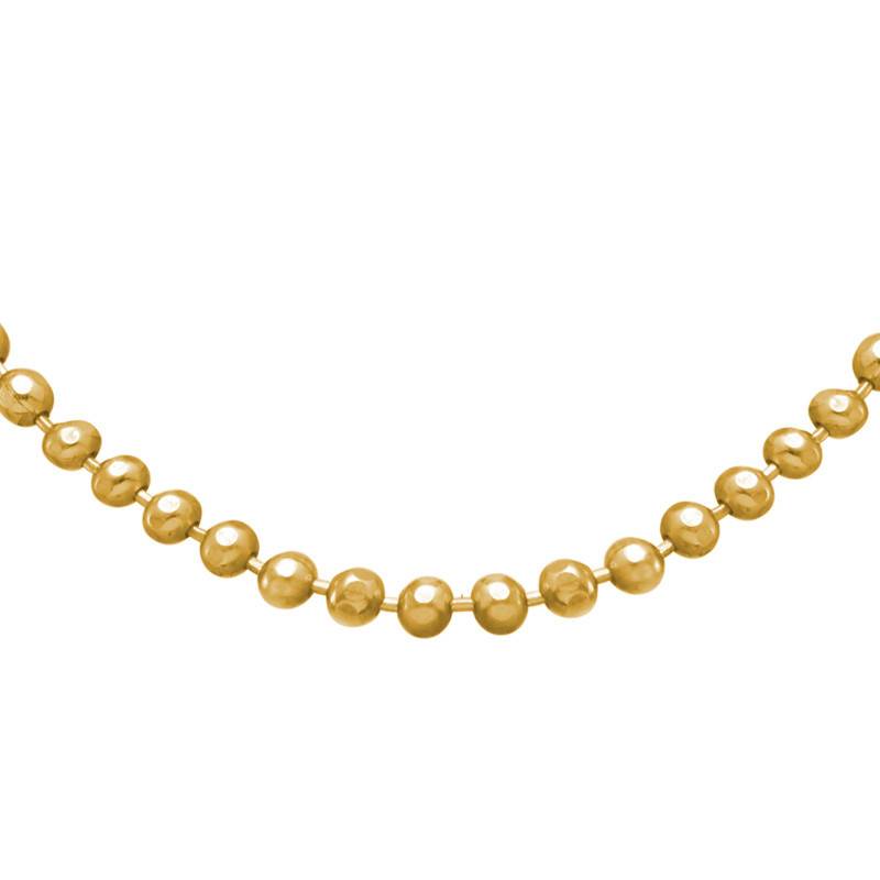 Bead Chain - Gold Plated-3 product photo