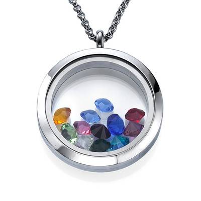 Birthstone Charms  Floating Locket product photo