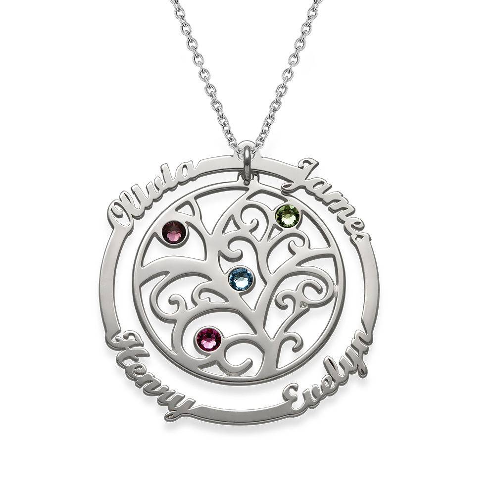 Birthstone Family Tree Necklace - My Eternal Love Collection product photo