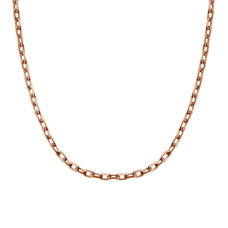 Cable Chain in 18ct Rose Gold Plating product photo