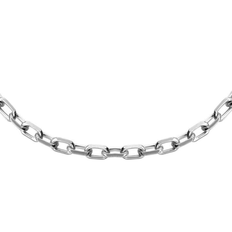 Kabelketting in sterling zilver-2 Productfoto