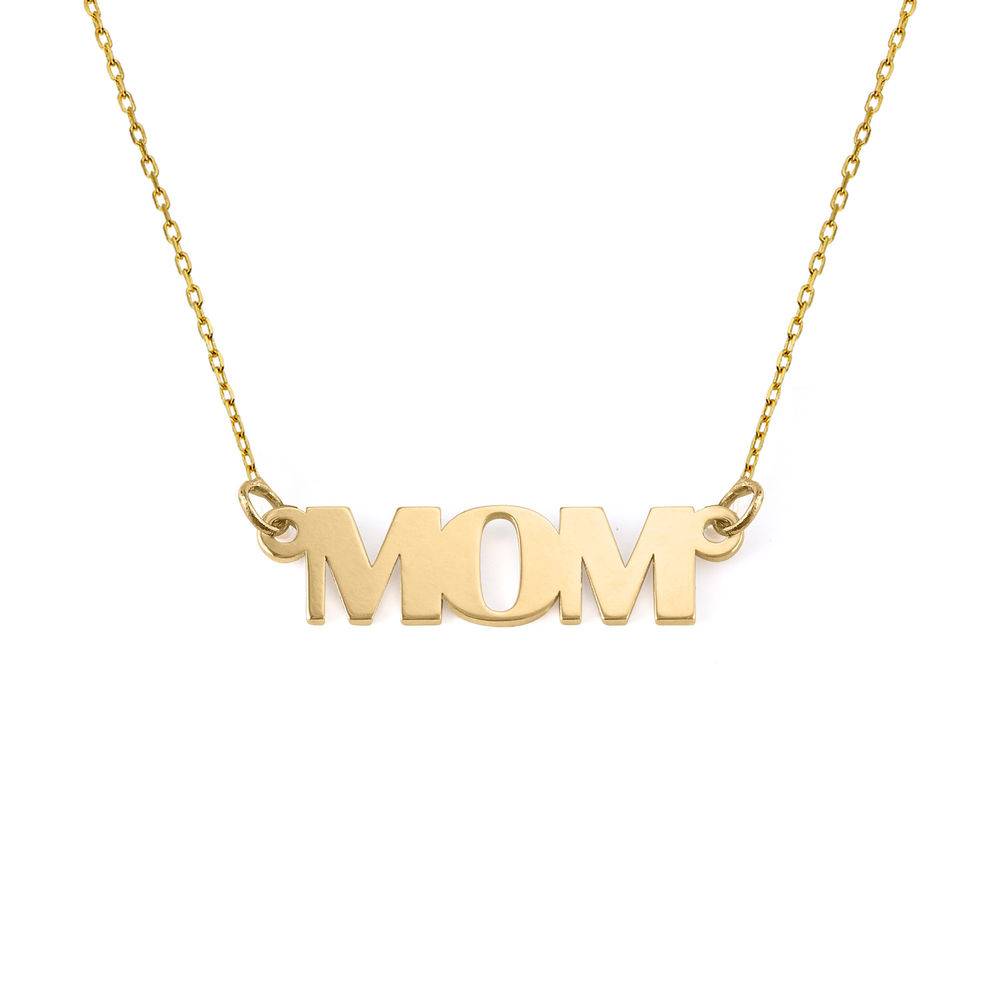 Capital Letters Name Necklace with 10K Gold-1 product photo