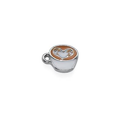 Coffee Cup Charm for Floating Locket product photo