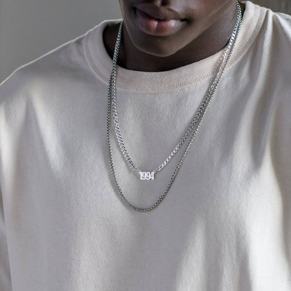 Bold Curb Chain in Sterling Silver - Version-2 product photo