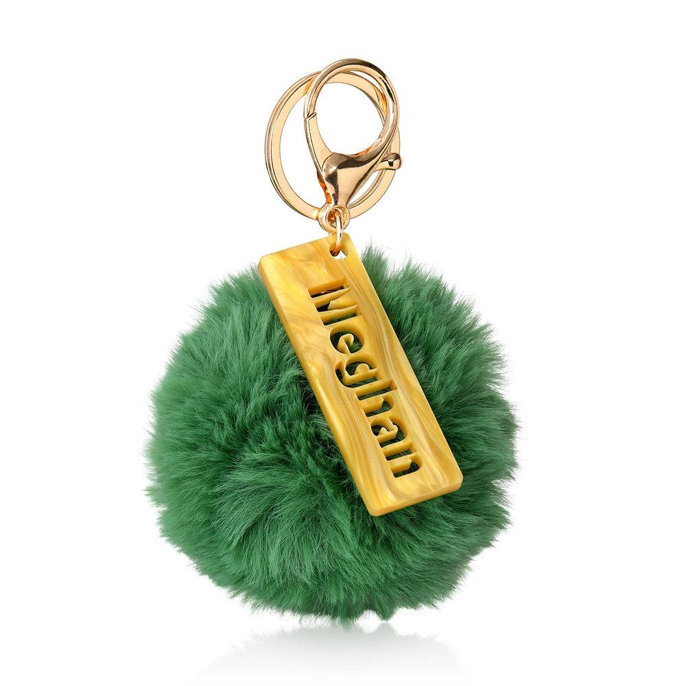 Personalised Custom Pom Pom Keyring & Bag Charm product photo